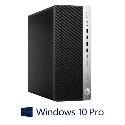 Calculatoare HP EliteDesk 800 G3 MT, Quad Core i5-7500, 256GB SSD, Win 10 Pro foto