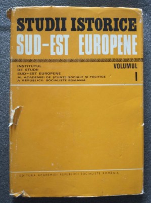 Studii istorice sud-est europene vol. I (dedicație autograf Adrian Marino) foto