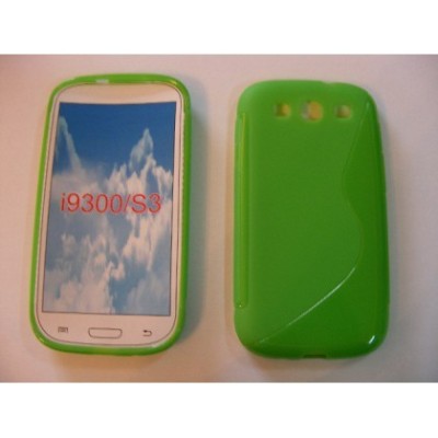 Husa Silicon S-Line Sam Galaxy S3 i9300 Verde foto