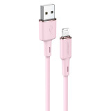 Cablu USB Acefast MFI - Lightning 1,2 M, 2,4 A Roz (C2-02 Roz) C2-02-A-L PINK