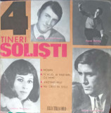Disc vinil, LP. 4 TINERI SOLISTI-COLECTIV