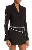 Rochie tip Sacou cu Accesorii din Strasuri si Perle, Ximena