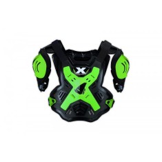MBS Protectie corp (carapace) Ufo Plast X Concept, negru/verde, marime universala, Cod Produs: PT02378AFLU foto