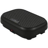 SPORTNOW Placă vibrațională cu 120 trepte de intensitate, 5 programe presetate, telecomandă, afișaj LED pentru tonifiere Negru | Aosom Romania