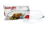 Tava ovala termorezitenta + capac BORCAM 59022
