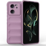 Husa Wave din Silicon compatibila Xiaomi 13T / 13T Pro Anti-Shock, Mov