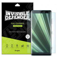 Ringke Invisible Defender 3x Full TPU Coverage Protector Ecran pentru Sony Xperia XZ3 Husa friendly (IFSN0007 RPKG) foto