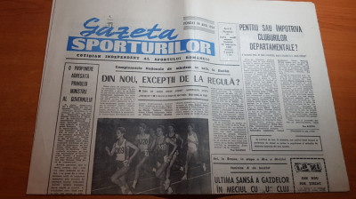 gazeta sporturilor 10 februarie 1990-campionatele nationale de atletism bacau foto