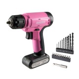 Bormasina cu acumulator 8V 1.3Ah, 20Nm, mandrina 10 mm, 21 accesorii