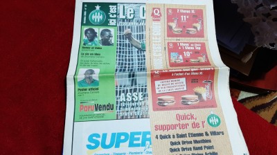 program Saint-Etienne - Olympique Marseille foto