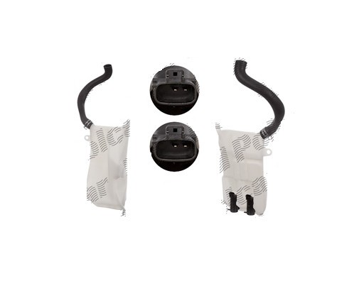 Rezervor spalator parbriz Toyota Rav4 (Xa10), 06.1994-06.2000, cu 2 pompe spalator, cu Gura umplere vas spalator