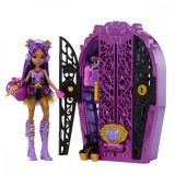 Papusa cu accesorii, Monster High, Skulltimate Secrets, Clawdeen Wolf, HXH85