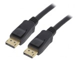 Cablu DisplayPort 1.4 HDCP 2.2 1m Negru, Goobay