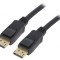 Cablu DisplayPort 1.4 HDCP 2.2 1m Negru