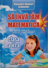 Sa invatam matematica fara profesor (clasa a VI-a) Gheorghe Adalbert Schneider