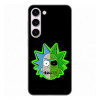 Husa compatibila cu Samsung Galaxy S23 Silicon Gel Tpu Model Rick And Morty Alien