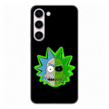 Husa compatibila cu Samsung Galaxy S23 Silicon Gel Tpu Model Rick And Morty Alien