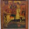 Sfantul Gheorghe Ucigand Balaurul, Icoana pe Lemn, Scoala Ruseasca, Secol 19