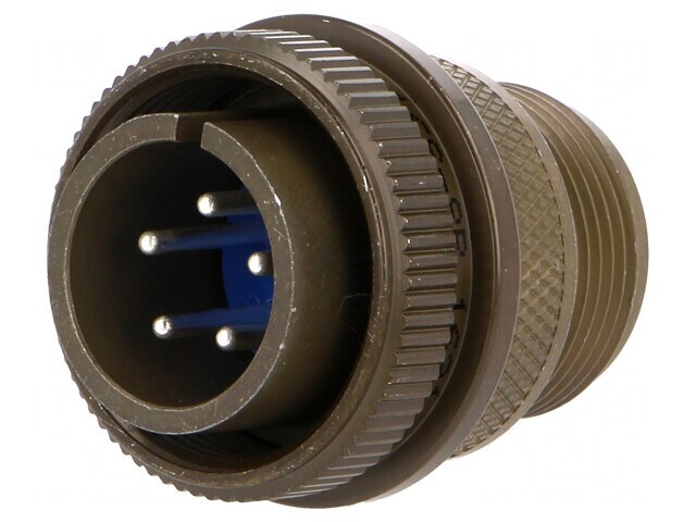 Conector circular 16S 97 aluminiu oliv 97-3106A-16S-8P