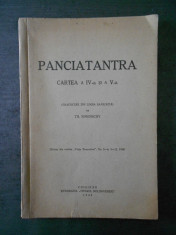 PANCIATANTRA. CARTEA A IV-A SI A V-A (1936, traducere de Th. Simenschy) foto