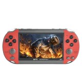 Consola de jocuri X7, 4.3&#039;&#039;, 8G, Rosu