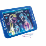 Tablita frozen pentru desen cu led, LISCIANI