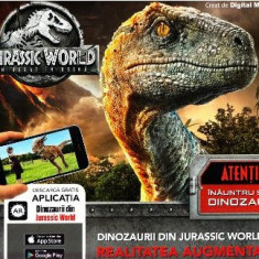 Jurassic World. Un regat in ruina. Dinozaurii din Jurassic World in realitatea augmentata