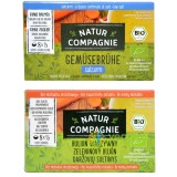 Cub de Supa cu Legume cu Continut Redus de Sare Ecologic/Bio 8 Buc - 68g + Cub Supa Legume Fara Drojdie Ecologic/Bio 8buc