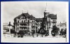 Oradea Nagyvarad 1943 Saspalota Palatul Vulturului - tip fotografie, animata, circulata la Budapesta, 2 timbre intacte, stampila lizibila