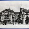 Oradea Nagyvarad 1943 Saspalota Palatul Vulturului - tip fotografie, animata, circulata la Budapesta, 2 timbre intacte, stampila lizibila