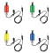 SWINGER CARP ZOOM 2 in 1 S5 LUMINO ROSU