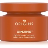 Origins GinZing&trade; Energizing Rich Cream Crem&atilde; Revitalizant&atilde; pentru tenul uscat 50 ml