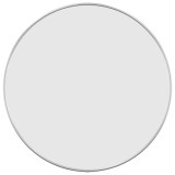 Cumpara ieftin Oglinda de perete rotunda, argintiu, &Oslash; 50 cm
