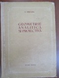 Geometrie analitica si proiectiva G.Vranceanu