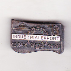 bnk ins Insigna Industrialexport Bucuresti 1970
