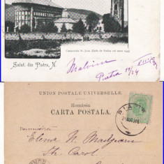 Salutari din Piatra Neamt -1901- Catedrala Sf. Ioan-clasica