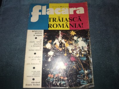 REVISTA FLACARA NR 34 1973 foto