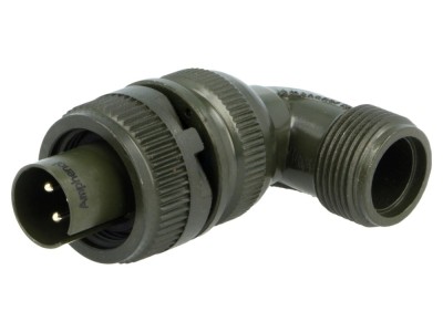 Conector circular 10SL 3P, 90&amp;deg; foto
