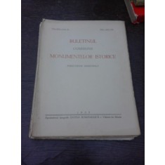 Buletinul Comisiunii Monumentelor istorice, iaprilie iunie 1933