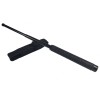 Baston Telescopic IdeallStore&reg; Police Force, 50cm, Otel Inoxidabil, Negru, Autoaparare + Husa Curea