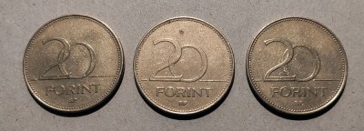 20 forint Ungaria - 1993, 1994, 1995 foto