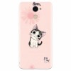 Husa silicon pentru Huawei Enjoy 7 Plus, Cute Cat 101