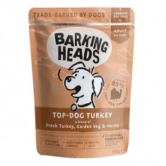 BARKING HEADS Top Dog Turkey GRAIN FREE 300 g foto