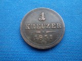 1 KREUZER 1851/ E TRANSILVANIA -ALBA IULIA, Europa