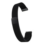 Cumpara ieftin Curea Milanese Slim Fit compatibila Samsung Galaxy Watch3, 45mm, Telescoape QR, 22mm, Negru