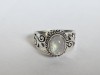 Inel Argint Piatra Lunii Marimea 55 Bijuterii Marcaj 925 Greutate 4.19gr Second Hand
