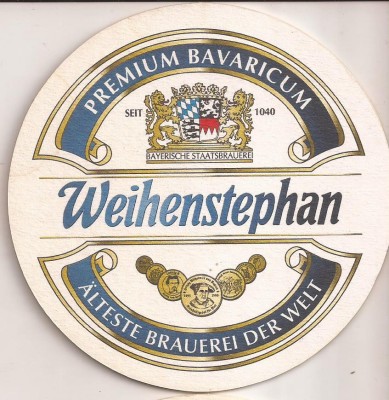L1 - suport pentru bere din carton / coaster - Weihenstephan foto