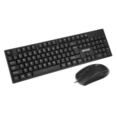 Kit Tastatura si Mouse Mixie X70, USB, 1000dpi, negru