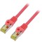 Cabluri Patch S/FTP 6a 2m LSZH Roșu 27AWG