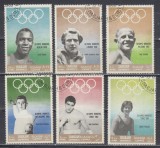 A12 S3 9 - Timbre foarte vecgi - Sharjah - Jocurile olimpice 1964 Tokio, Sport, Stampilat